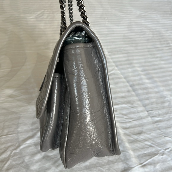 Like New YSL Niki Medium Bag Color Fog - Picture 10 of 17